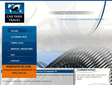 Tablet Screenshot of carparktravellyon.com